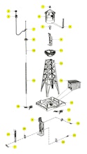 Lionel 193 Parts List and Exploded Parts Diagram