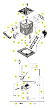 Lionel 445 Parts List and Exploded Parts Diagram