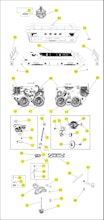 Lionel 520 520-25 Parts List and Exploded Parts Diagram