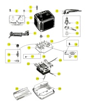 Lionel 1034 Parts List and Exploded Parts Diagram