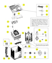 Lionel 1041 1042 1241 Parts List and Exploded Parts Diagram