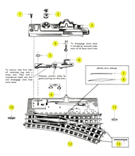 Lionel 142 142R Parts List and Exploded Parts Diagram