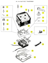 Lionel 1144 Parts List and Exploded Parts Diagram