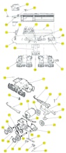 Lionel 8268 Parts List and Exploded Parts Diagram