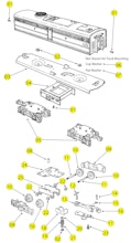 Lionel MPC 8554 8657 Parts List and Exploded Parts Diagram