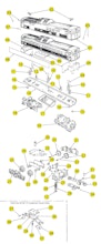 Lionel 8765 8767 8768 8869 8870 8871 Parts List and Exploded Parts Diagram