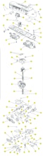 Lionel 8363 8365 8464 8555 8566 8568 8652 Parts List and Exploded Parts Diagram