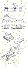 Lionel 8369 8375 8662 8679 Parts List and Exploded Parts Diagram