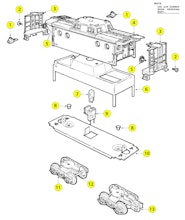 Lionel 6449 6908 7508 7600 9160 9161 9162 9163 9164 Parts List and Exploded Parts Diagram