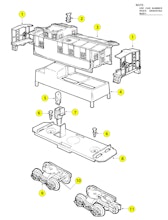 Lionel 6-9166 9169 Parts List and Exploded Parts Diagram