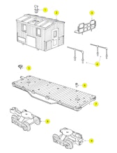 Lionel 6420 6427 6426 6428 Parts List and Exploded Parts Diagram