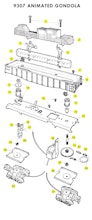 Lionel MPC 6-9307 Parts List and Exploded Parts Diagram
