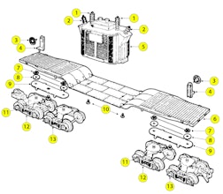 Lionel MPC 6-9233 Parts List and Exploded Parts Diagram