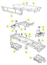 Lionel MPC 6251 9304 9311 9398 9399 Parts List and Exploded Parts Diagram