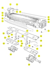 Lionel MPC 7225 9547 9566 9574 9580 9593 9598 Parts List and Exploded Parts Diagram