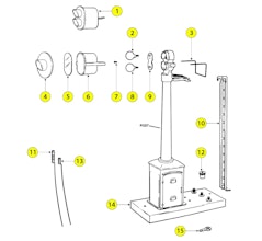 Lionel MPC 6-2163 Parts List and Exploded Parts Diagram
