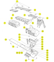 Lionel MPC 6-2317 Parts List and Exploded Parts Diagram
