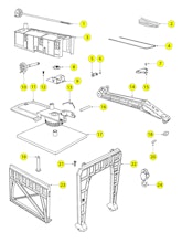 Lionel MPC 6-2302 Parts List and Exploded Parts Diagram