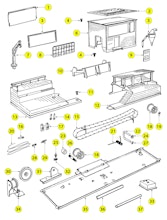 Lionel MPC 6-2301 Parts List and Exploded Parts Diagram