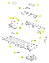 Lionel 9378 Parts List and Exploded Parts Diagram