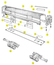 Lionel MPC 7220 9545 9562 9570 9576 9584 9594 Parts List and Exploded Parts Diagram