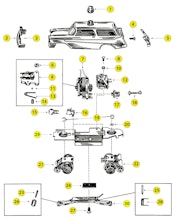 Lionel 68 Part List and - Exploded View Parts Diagram