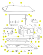 Lionel 2323 2129 Parts List and Exploded Parts Diagram
