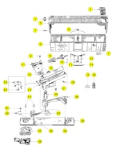 Lionel MPC 9220 9802 9810 Parts List and Exploded Parts Diagram
