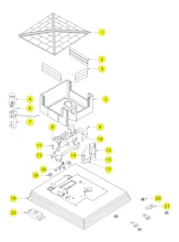 Lionel LTI 6-12735 Parts List and Exploded Parts Diagram