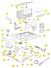 Lionel LTI 6-12719 Parts List and Exploded Parts Diagram