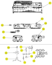 Lionel 234T Parts List and Exploded Parts Diagram