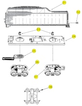 Lionel 1130T-500 Parts List and Exploded Parts Diagram