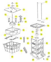 Lionel MPC 6-2318 Parts List and Exploded Parts Diagram