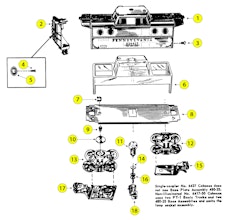 Lionel 6417 6427 6337 6347 Parts List and Exploded Parts Diagram