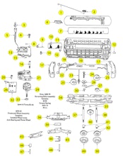 Lionel MPC 6-8690 6-18404 Parts List and Exploded Parts Diagram