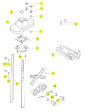 Lionel LTI 6-12760 Parts List and Exploded Parts Diagram