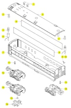 Lionel LTI 6-16024 6-16031 6-16041 6-16048 6-16049 Parts List and Exploded Parts Diagram