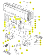 Lionel LTI 6-19811 6-19815 Parts List and Exploded Parts Diagram