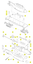 Lionel LTI 6-16351 Parts List and Exploded Parts Diagram