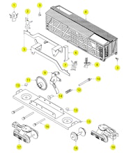 Lionel LTI 6-16651 6-16662 Parts List and Exploded Parts Diagram
