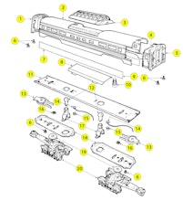 Lionel LTI 6-19119 Parts List and Exploded Parts Diagram