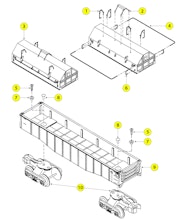 Lionel LTI 6-16387 16343 16355 16388 6-36085 Parts List and Exploded Parts Diagram