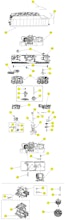 Lionel 671W 2020W 2466W 2466WX 4424W 4671W 6466WX 6020W Parts List and Exploded Parts Diagram