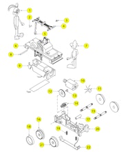 Lionel LTI 6-18416 Parts List and Exploded Parts Diagram