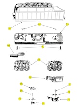 Lionel 6001T 6066T Parts List and Exploded Parts Diagram