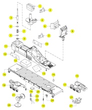 Lionel LTI 6-16670 Parts List and Exploded Parts Diagram
