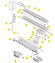 Lionel LTI 6-1668 Parts List and Exploded Parts Diagram