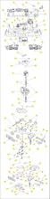 Lionel MPC 8477 8587 Parts List and Exploded Parts Diagram