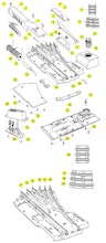 Lionel LTI 6-23010 6-23011 Parts List and Exploded Parts Diagram