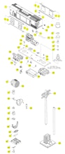 Lionel LTI 6-19825 Parts List and Exploded Parts Diagram
